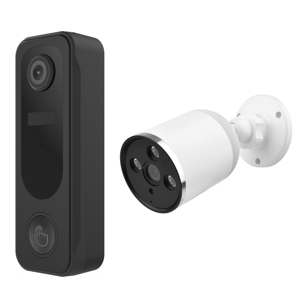 Bundle: Wireless Doorbell + Wired Camera