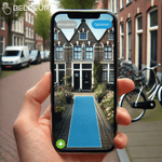 Beveiligingscamera met Zonnepaneel - Beldeur