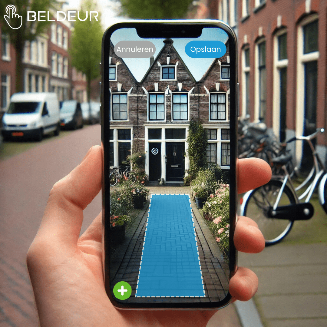 Beveiligingscamera met Zonnepaneel - Beldeur